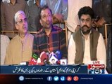 Karachi: PS-114 By-election, MQMPakistan leaders Farooq Sattar press conference