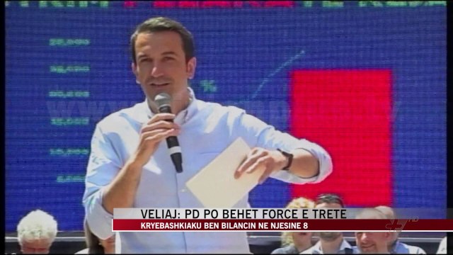 Veliaj: PD po bëhet force e tretë - News, Lajme - Vizion Plus