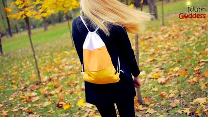 DIY Drawstring Backpack | Make Thrift Buy #22