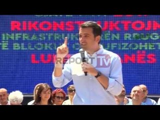 Report TV - Veliaj:Sheshi Skënderbej një nga sheshet më të bukura në botë