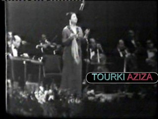 السيدة أم كــــلثوم 1968 ــ من حفلها بالرباط