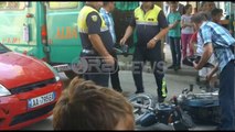 Ora News – Përplaset nga makina, plagoset drejtuesi i motorit, lëvizte pa kaskë