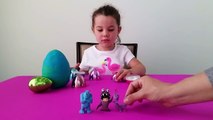 Transformers Optimus Prime Giant Egg Surprise Robot Play Doh Playdough Kids Videos ToyBoxM