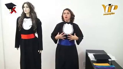 Beca Formatura - Como vestir - Vip Produções em Fortaleza