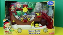 Jake And The Never Land Pirates Neverland Skate Park Captain Hook Pirate Treasure
