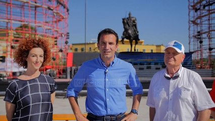 Veliaj: Sheshi "Skënderbej", dhuratë për qytetarët e Tiranës - Top Channel Albania - News - Lajm