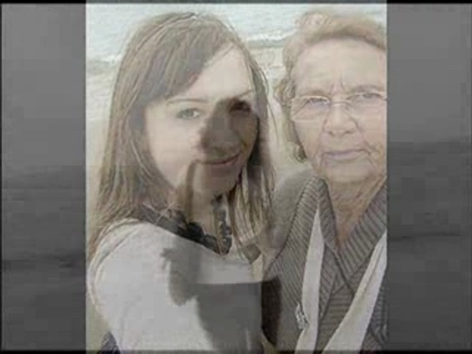 En vacances chez papy et mamie.