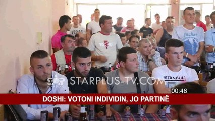 TOM DOSHI PËRKRAHJE MAKSIMALE NË QYTET