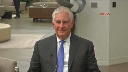 Cumhurbaşkanı Erdoğan, ABD Dışişleri Bakanı Tillerson'u Kabul Etti