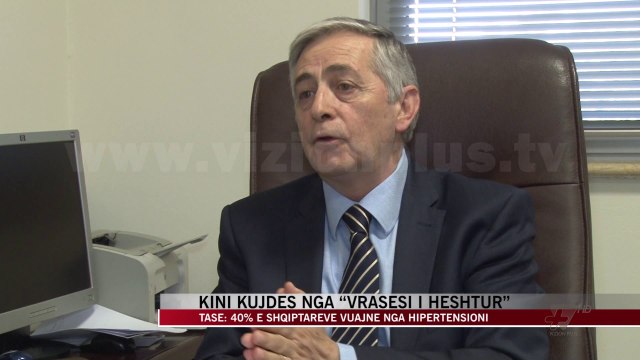 “40% e shqiptarëve vuajnë nga hipertensioni” - News, Lajme - Vizion Plus