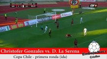 Asistencia de Christofer Gonzales vs. Deportes La Serena