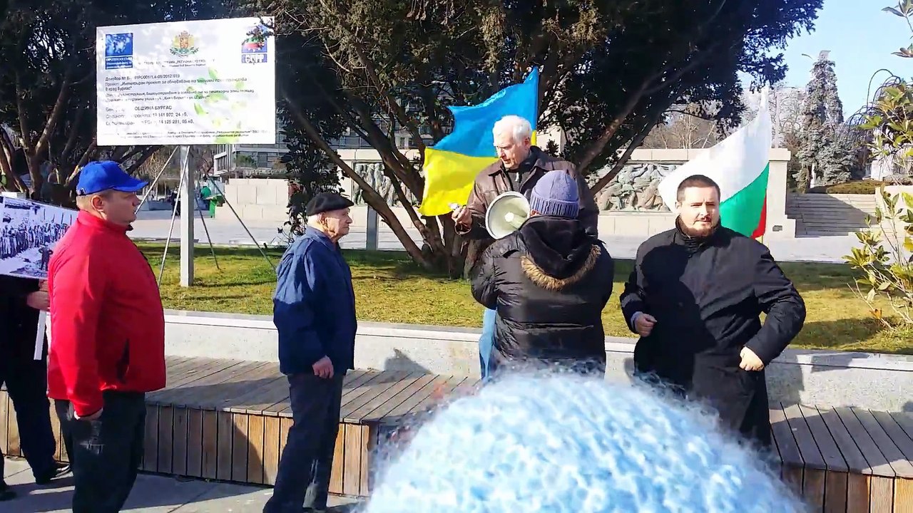 Реч за комунизма на 91-годишен Иван Григоров  (Бургас 06.02.2016)