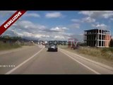 Report TV - Video ekskluzive/Përplaset për vdekje motorristi, udhëtonte në sensin e kundërt