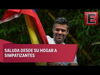 Leopoldo López recibe medida de arresto domiciliario