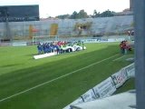 Pisa-Piacenza...Ingresso in campo...