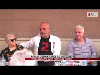 Rama: Demokratet të votojnë PS-në - News, Lajme - Vizion Plus