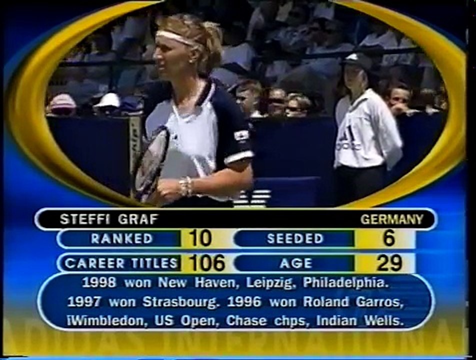 1999 Sydney 2nd Round Steffi Graf vs Serena Williams