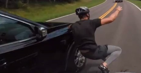 Dramatic Video Captures Moment Cyclist Was Struck in Hit-and-Run