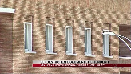 Sekuestrohen dokumentet e tenderit për hotel “Dajtin” - News, Lajme - Vizion Plus