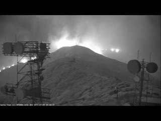 Download Video: California's Whittier Fire Burns Around Camera Stationed on Santa Ynez Peak