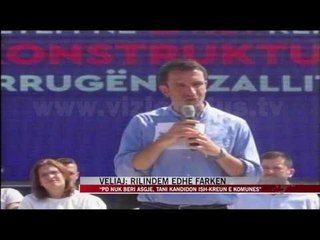 Veliaj: Rilindëm edhe Farkën - News, Lajme - Vizion Plus