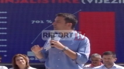 Report TV - Bilanci i punëve në Farkë, Veliaj: Në 2 vitet ardhshme fshati në fokus