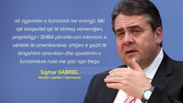 Gazi rus, Gjermania kundër sanksioneve të SHBA - Top Channel Albania - News - Lajme
