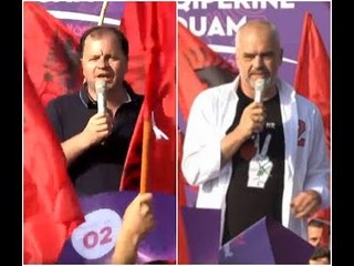 Report TV - Iku nga lista e PD, Lefter Maliqi në Berat: PS merr 76 mandate