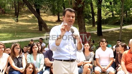 Report TV - Tiranë, Basha: Do largojmë duart e politikës nga universitetet