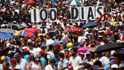 Venezuela cumple cien días de protestas contra el Gobierno de Maduro
