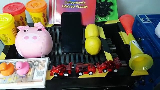 Experiment Shredding Samsung Galaxy S8 And Toys So Satisfying - The Crusher