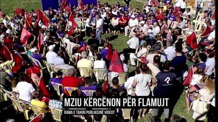 Mziu kërcënon për flamujt - Top Channel Albania - News - Lajme HD