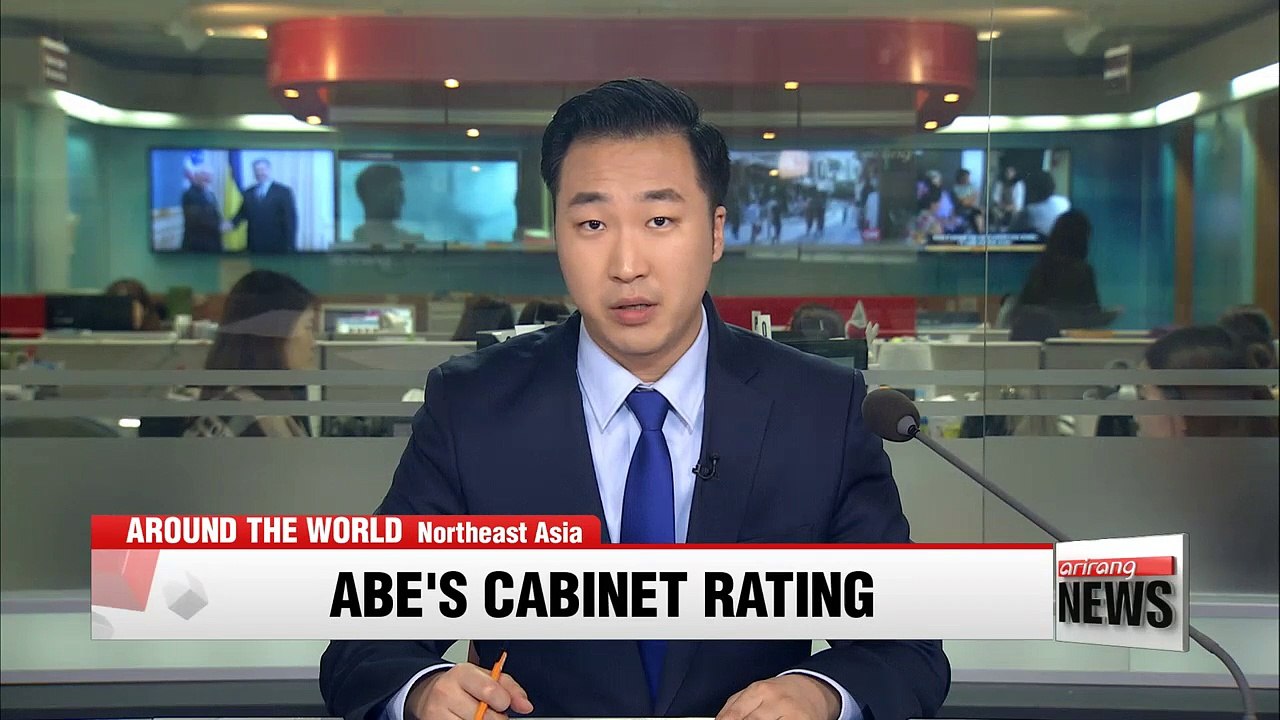 Japanese PM's Cabinet rating drops to record low