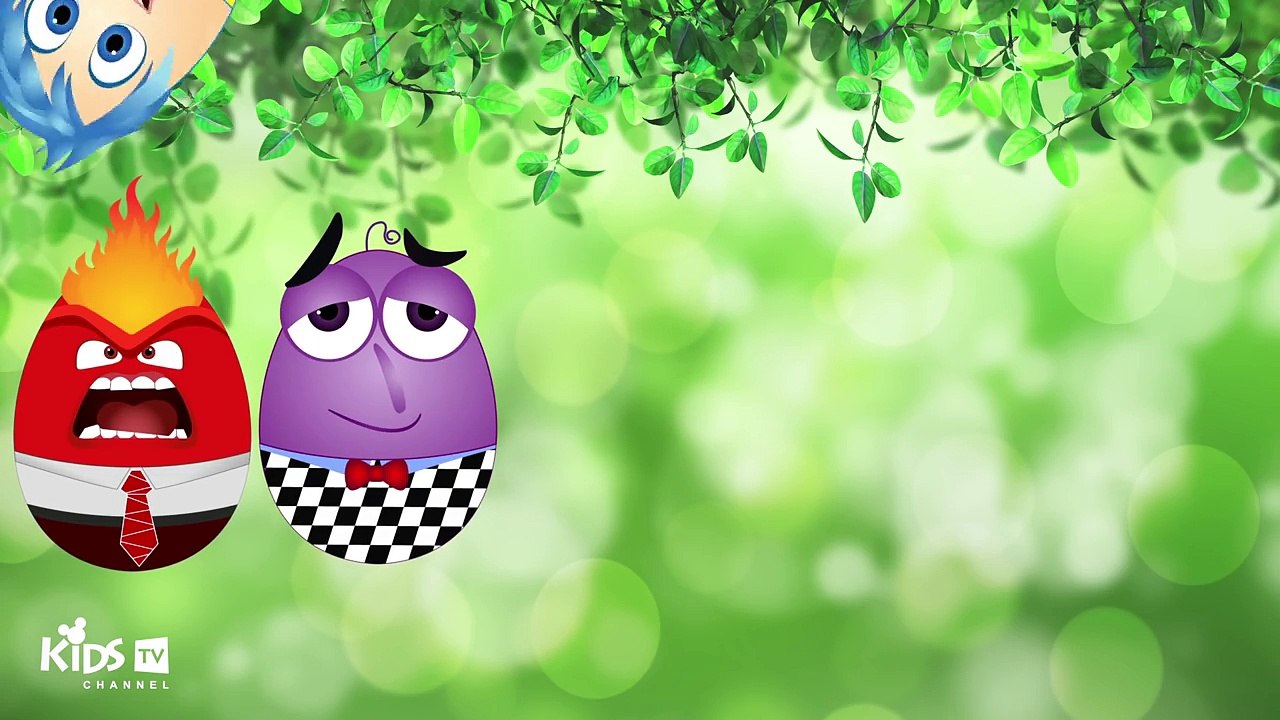 Disney Inside Out Videos Surprise Toys Disgust Joy Sadness Anger Movie Unboxing Toys