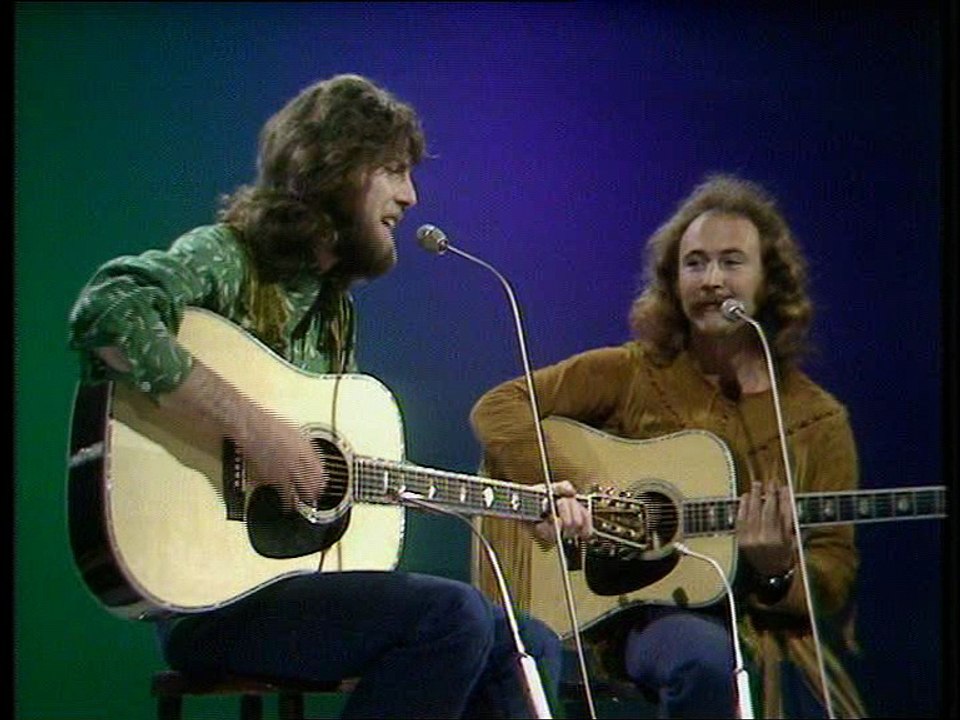 David Crosby & Graham Nash "In Concert" - 1970-11-9 BBC Television Centre, London, UK
