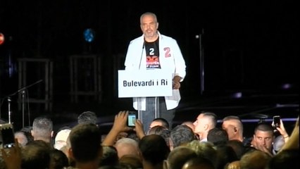 Report TV - Inaugurohet Bulevardi i Ri Rama: Merita i takon "Lali Erit"