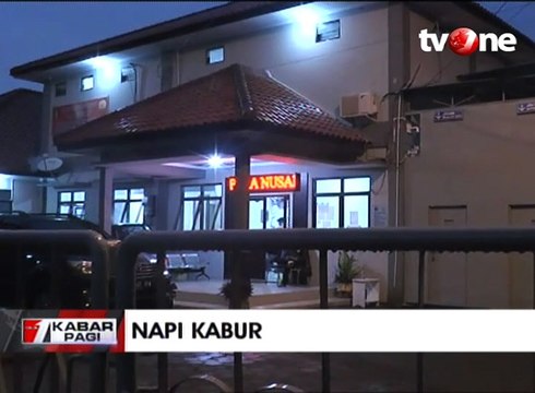 Dua Narapidana Kabur dari Lapas Nusakambangan