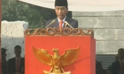 Jokowi Hadiri HUT Bhayangkara ke-71
