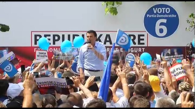 Dibër - Basha: Brenda 2 viteve hap rrugën e Arbrit, ose largohem si kryeministër