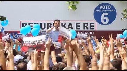 Ora News - Basha: Brenda 2 viteve hap rrugën e Arbrit, ose largohem si kryeministër