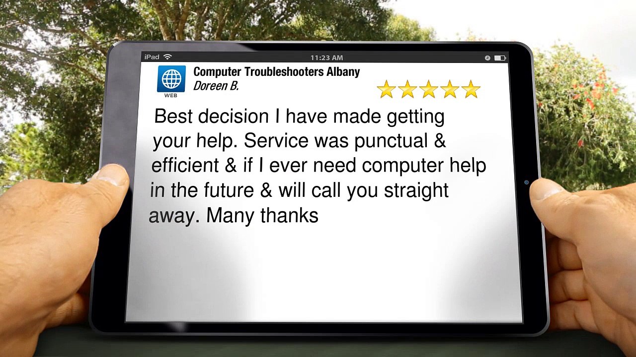 Computer Troubleshooters Albany & Browns Bay Review by Doreen B.