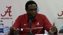 Avery Johnson talks about game one Coastal Carolina and discusses his mood going into the