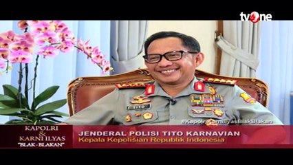 Karni Ilyas & Kapolri "Blak-Blakan" soal Arus Mudik 2017