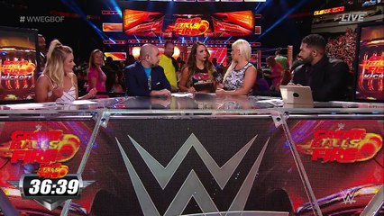 Emma Confronts Dana Brooke Great Balls Of Fire Kickoff 2017