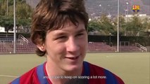 MESSI MBUSH 30 VJEÇ,BARCELONA VIDEO EMOCIONUESE PER GJENIUN NE KOHEN KUR LUANTE TEK “LA MASIA” LAJM