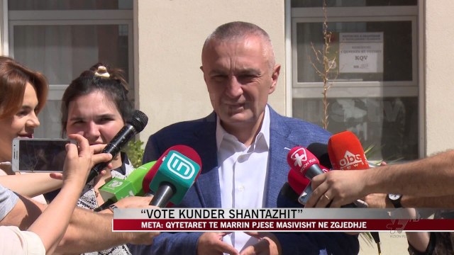 Voton Ilir Meta, shoqërohet nga bashkëshortja - News, Lajme - Vizion Plus