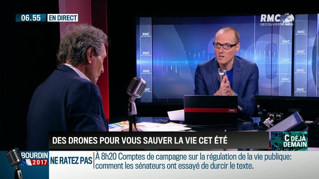 La chronique d'Anthony Morel: Des drones pour vous sauver la vie cet été - 10/07