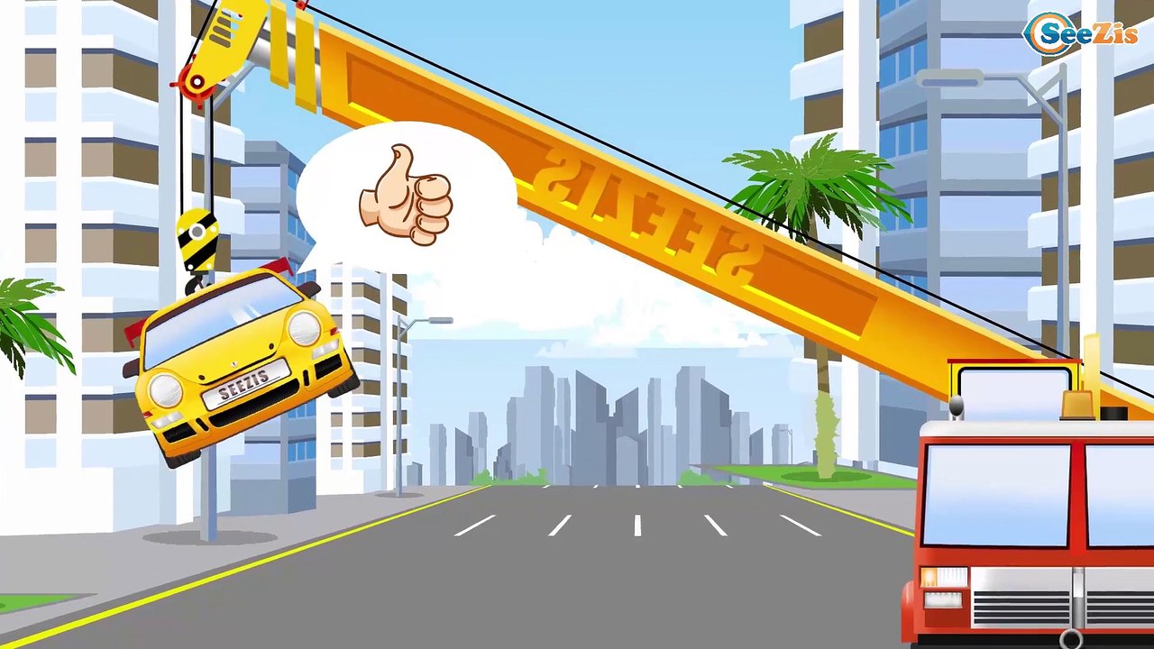 Voiture de Course sur le Сircuit! Vidéo Éducative de Voitures Pour Enfants - Dessin animé français