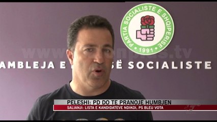 Peleshi: PD do të pranojë humbjen - News, Lajme - Vizion Plus