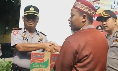 HUT Bhayangkara Diisi dengan Silaturahim ke Pensiunan Polisi